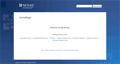 Desktop Screenshot of mymosaicinfo.org